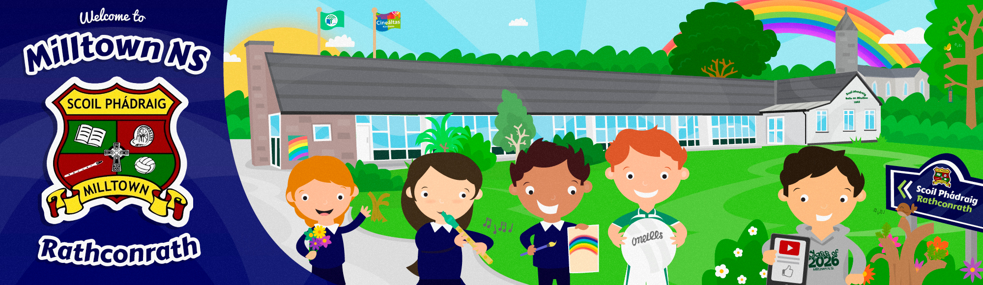 Milltown National School, Scoil Phádraig, Rathconrath, Co. Westmeath